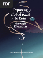 Exposing The Global Road To Ruin Through Education