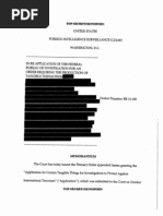 2013.10.11 Fisa Court Memorandum