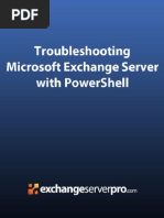 Troubleshooting Microsoft Exchange Server With PowerShell v1.00