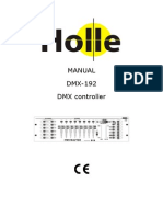 Manual Mesa DMX 192