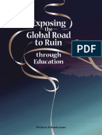 Exposing The Global Road To Ruin Through Education