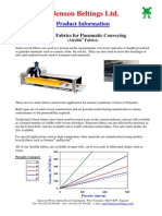 Benson Beltings LTD.: Product Information