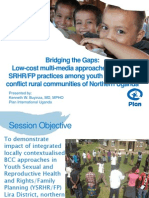 Bridging The Gaps: Low-Cost Multi-Media Approaches Improve SRHR/FP Practices Among Youth in The Post-Conflict Rural Communities of Northern Uganda