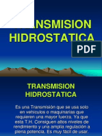 Transmision Hidrostatica