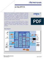 MPEG-4 HD Single Chip iDTV IC: Emma3Tl