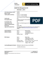 Risk Management 421 Unit Outline