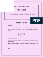Conic Section PDF