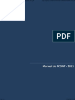 Dados Técnicos de Geração do Arquivo - Manual FCONT 2011