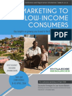 Brochure - Marketing To Low-Income Consumers