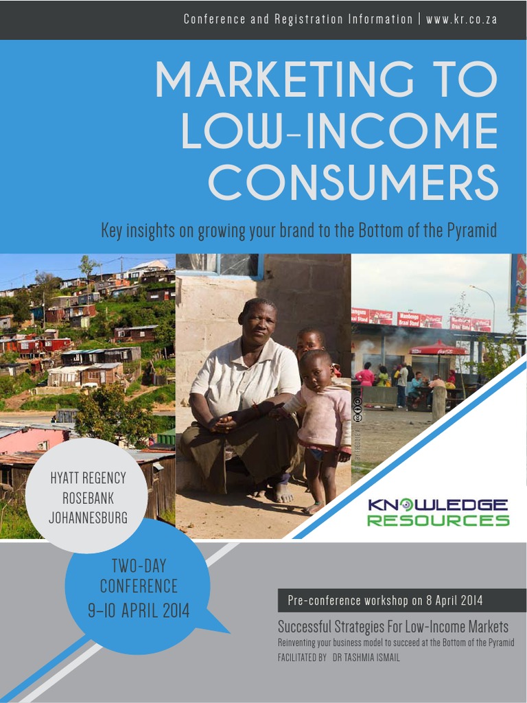Marketing Strategies for Low-Income Consumers | PDF | Market ...