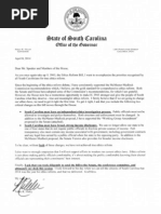 Gov, Nikki Haley letter the S.C. House on ethics reform