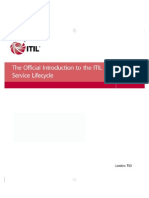 ITIL v3 - Service Lifecycle - Introduction ITIL