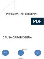 Proclividad Criminal