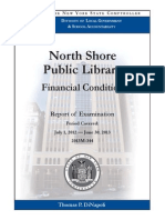 North Shore Public Library Financial Condition