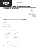 Control Systems Questions