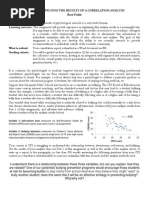 Behaviors (Evidenced by The Analysis Results Below)