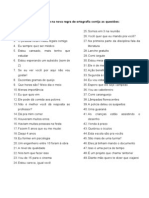 Questões de Português 2013 - Ortografia Básica