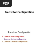 Transistor Configuration