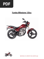 Download Yumbo Milestone 125cc - Manual de Servicios by Rafael Sadi SN217071957 doc pdf