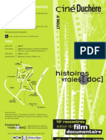 Programme Du Festival Histoires Vraies (. Doc) 2009