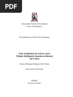 Uma arquitetura para Cidades Inteligentes Baseada na Internet das Coisas