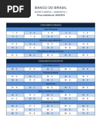 ESCRITURÁRIO - GABARITO 1