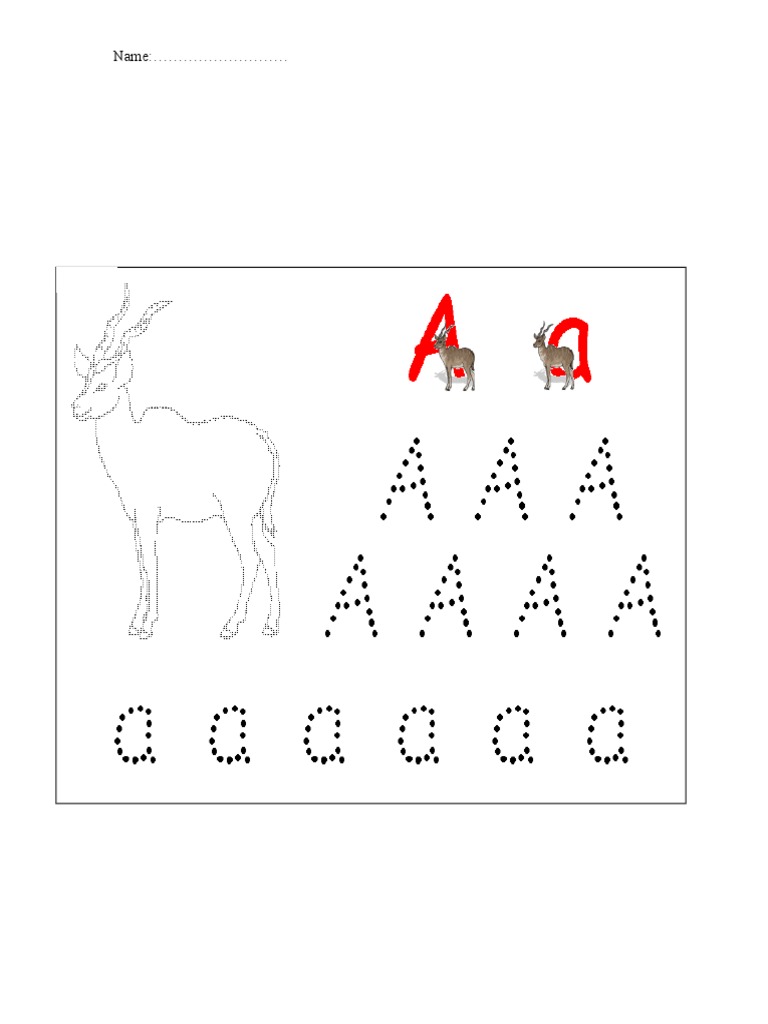 Sambung Titik Jadi Huruf Pdf