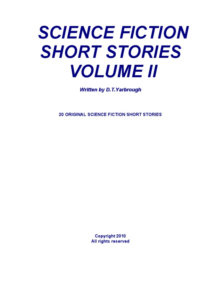 SCIENCE FICTION SHORT STORIES VOL II | Speed Of Light | Universe