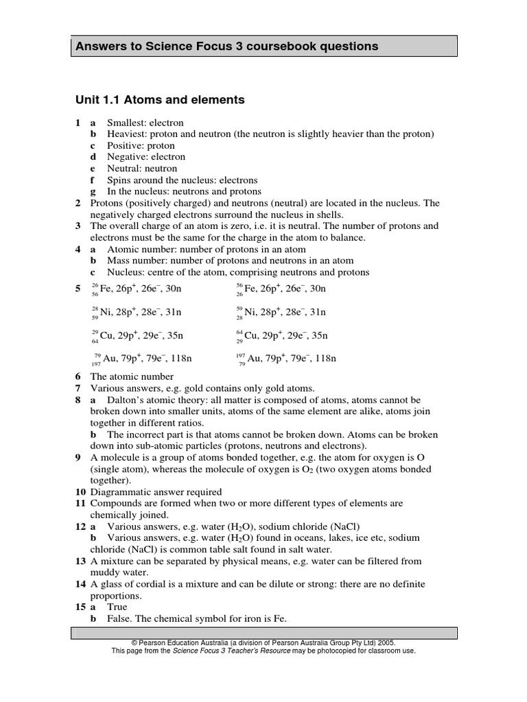 science focus 3 homework book answers pdf