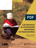 Las Barreras Al Crecimiento Económico en Huancavelica
