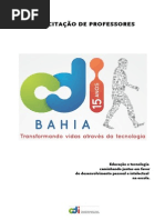 1º Módulo para Capacitação Inicial de Educadores do CDI - Escola ATUAL