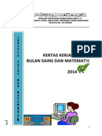 KERTAS KERJA Bulan Saians & Mate