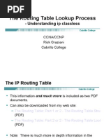 Download Routing Table Look Up Process by baraynavab SN2171114 doc pdf