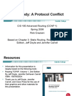 Cis185 Lecture2 CaseStudy ProtocolConflict