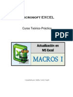Manual Excel Macros I