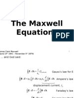Lecture 1 The Maxwell Equations