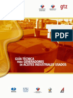 Guia Tecnica para Generadores de Aceites Industriales Usados