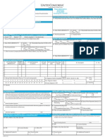 Member Dental Claim Form: Mark All Applicable Boxes)