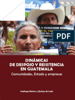 Bastos Dinamicas de Despojo y Resistencia en Guatemala
