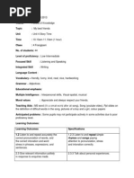 Lesson Plan Beginners Simple Present Tense | PDF | English Language ...