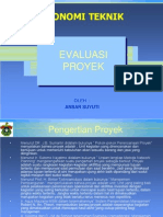 6.Evaluasi proyek #1