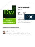 Novedades Dreamweaver CC