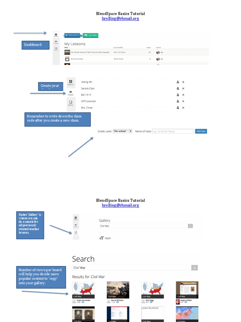 BlendSpace Basics Tutorial Guide | PDF