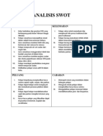 Analisis Swot