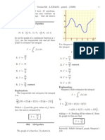 M408L Exam 2