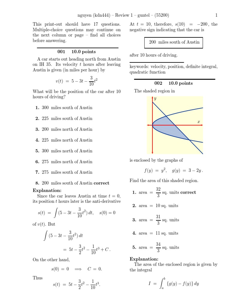 M408L Exam 1 | PDF | Trigonometric Functions | Mathematical