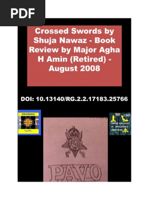 crossed swords shuja nawaz pdf