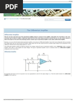 Differential Amplifier - The Voltage Subtractor