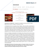 Press Release Peregrination of Colour