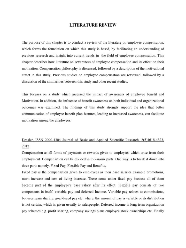 Literature review on motivation of students image